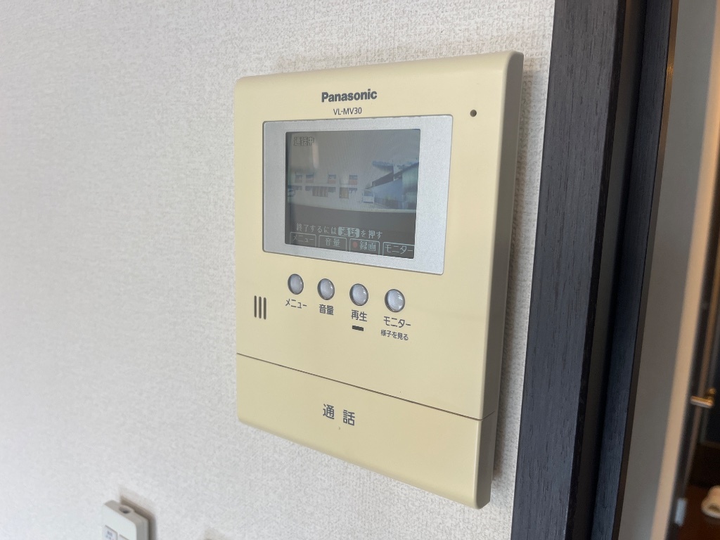 TVモニター付きインターホン